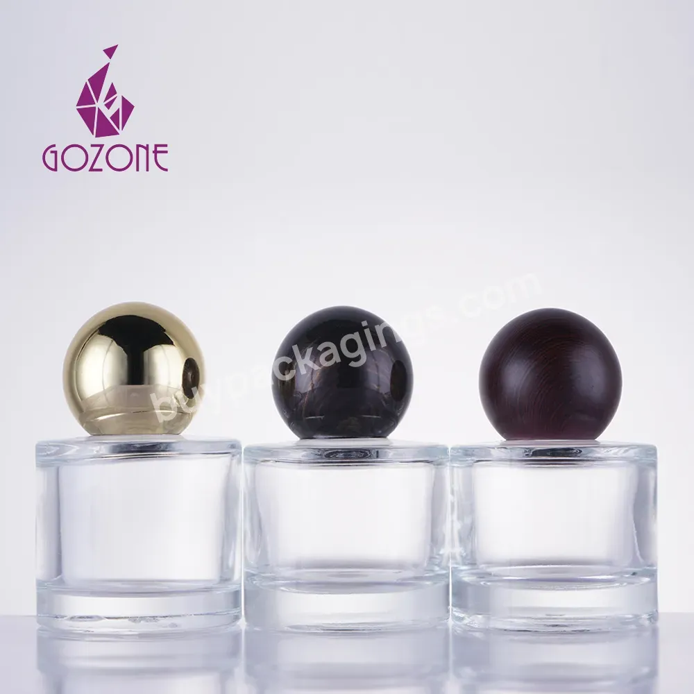 High Quality Round Custom Glass 30ml Mini Perfume Bottle