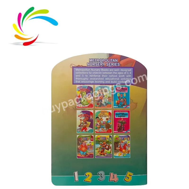 High-quality saddle stitching baby care teaching materials 5-year-old children coloring book printing