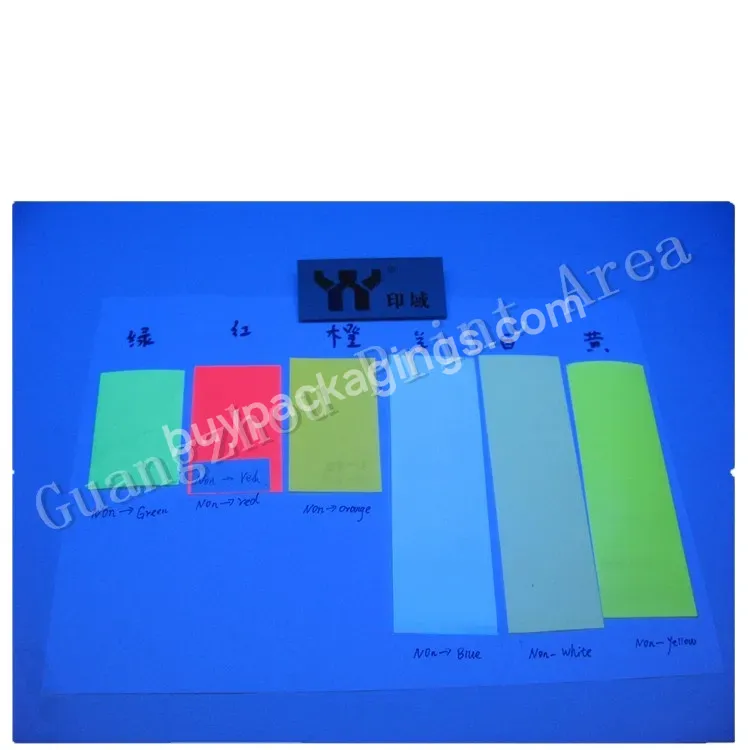 High Quality Security Ink,Offset Uv Invisible Ink,Colorless To Blue,Natural Dry