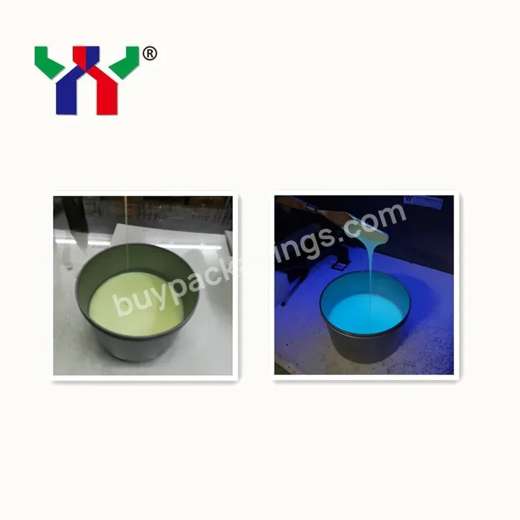 High Quality Security Ink,Offset Uv Invisible Ink,Colorless To Blue,Natural Dry