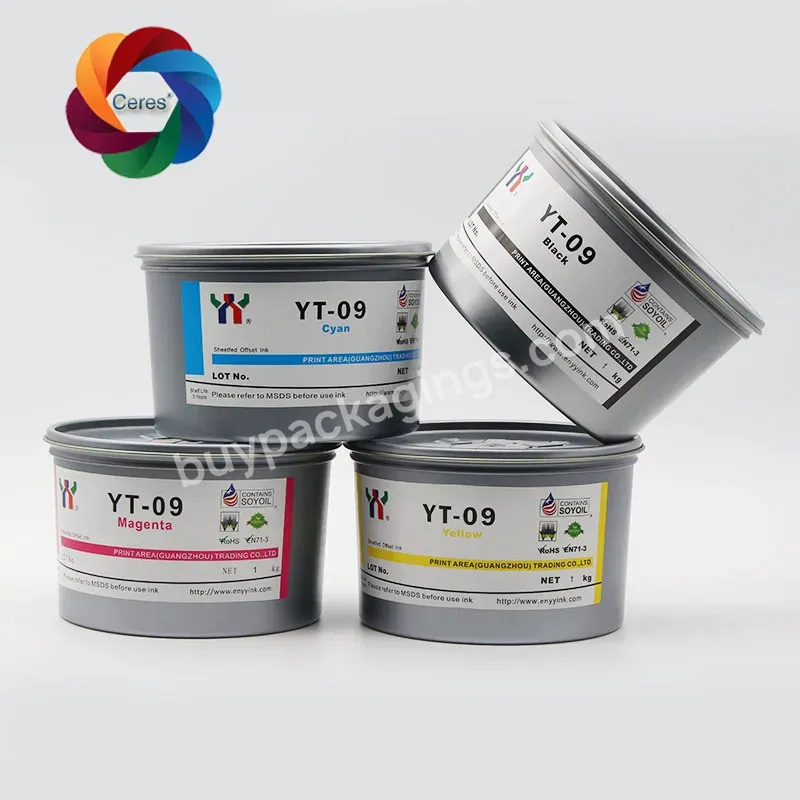 High Quality Sheet Fed Fast Dry Yt-09 Manufacturers Offset Printing Ink