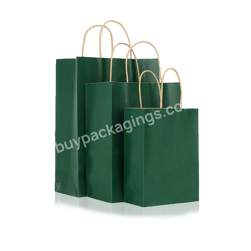 High Quality Shipping Bags With Custom Design Luxury Paper Bag Printed With Ribbon Handle