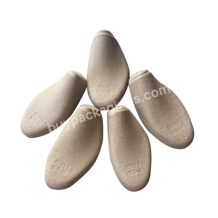 High Quality Shoe Stretcher Biodegradable Shoes Trees Dry Press Paper Stretcher Molded Pulp Shoes Tree