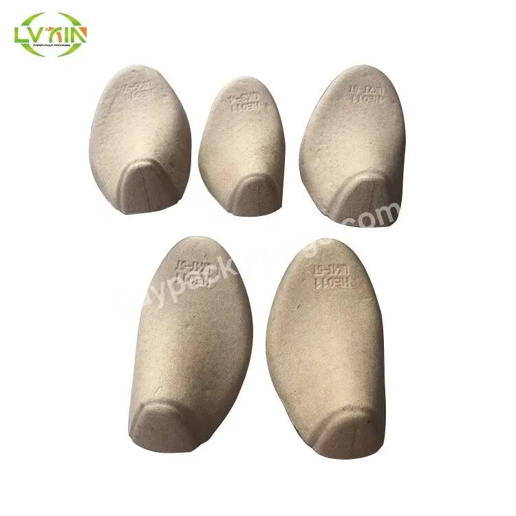 High Quality Shoe Stretcher Biodegradable Shoes Trees Dry Press Paper Stretcher Molded Pulp Shoes Tree