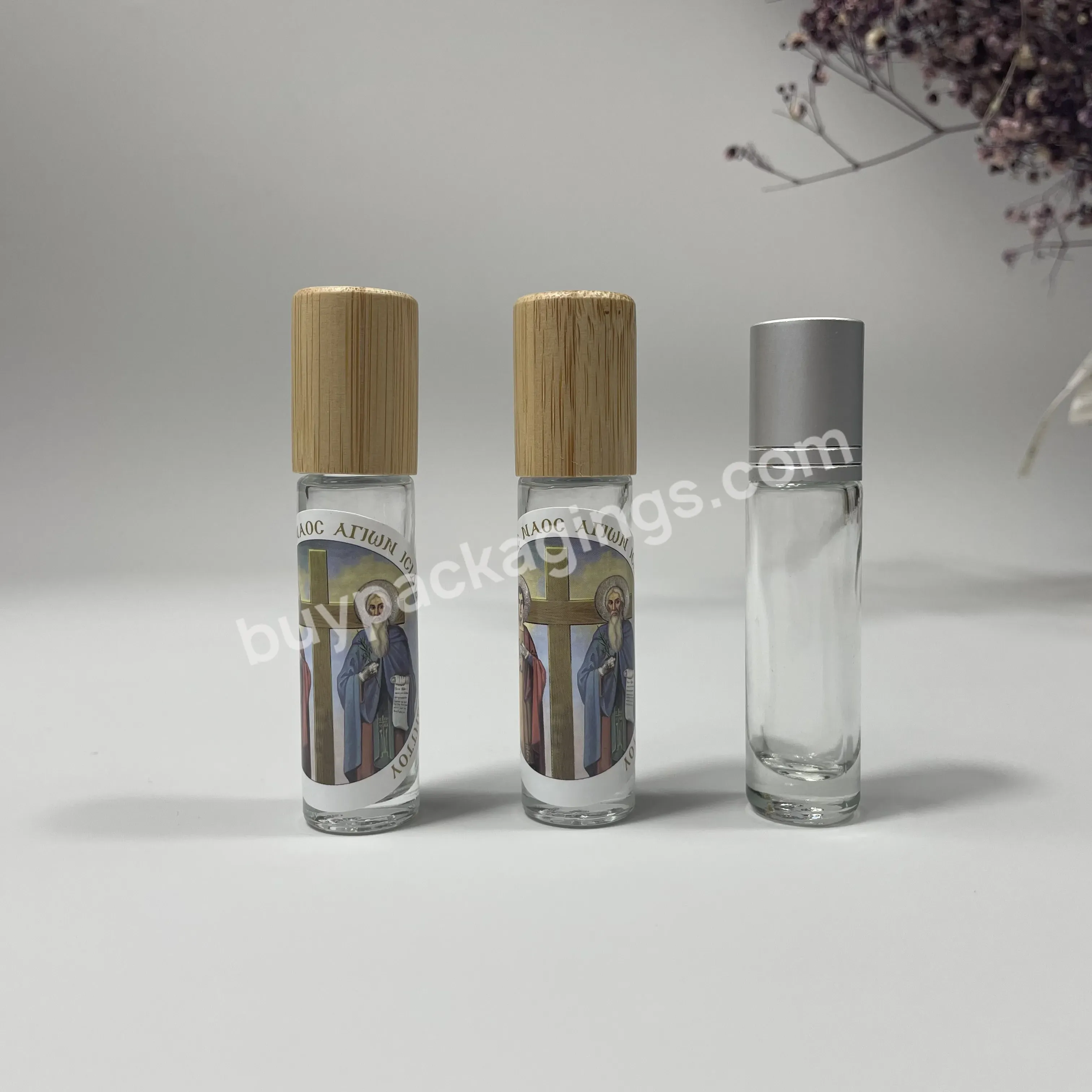 High Quality Skin Care Cosmetic Container 10ml Essential Oil Glass Roll On Bottle Perfume Bottle