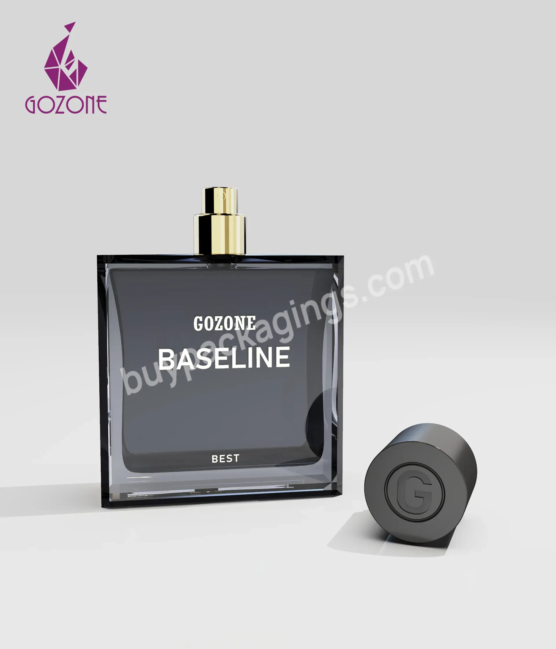 High Quality Square Perfume Bottle For Perfume Packaging