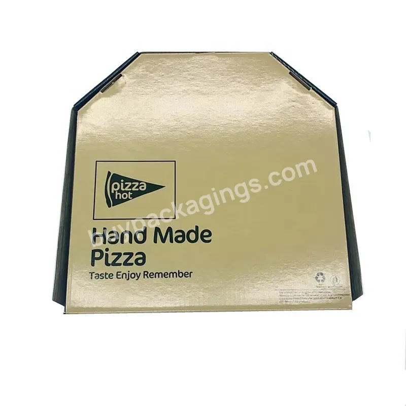 High-quality Takeaway Pizza Packing Box Custom Logo Printed Biodegradable Pizza Box Food Box