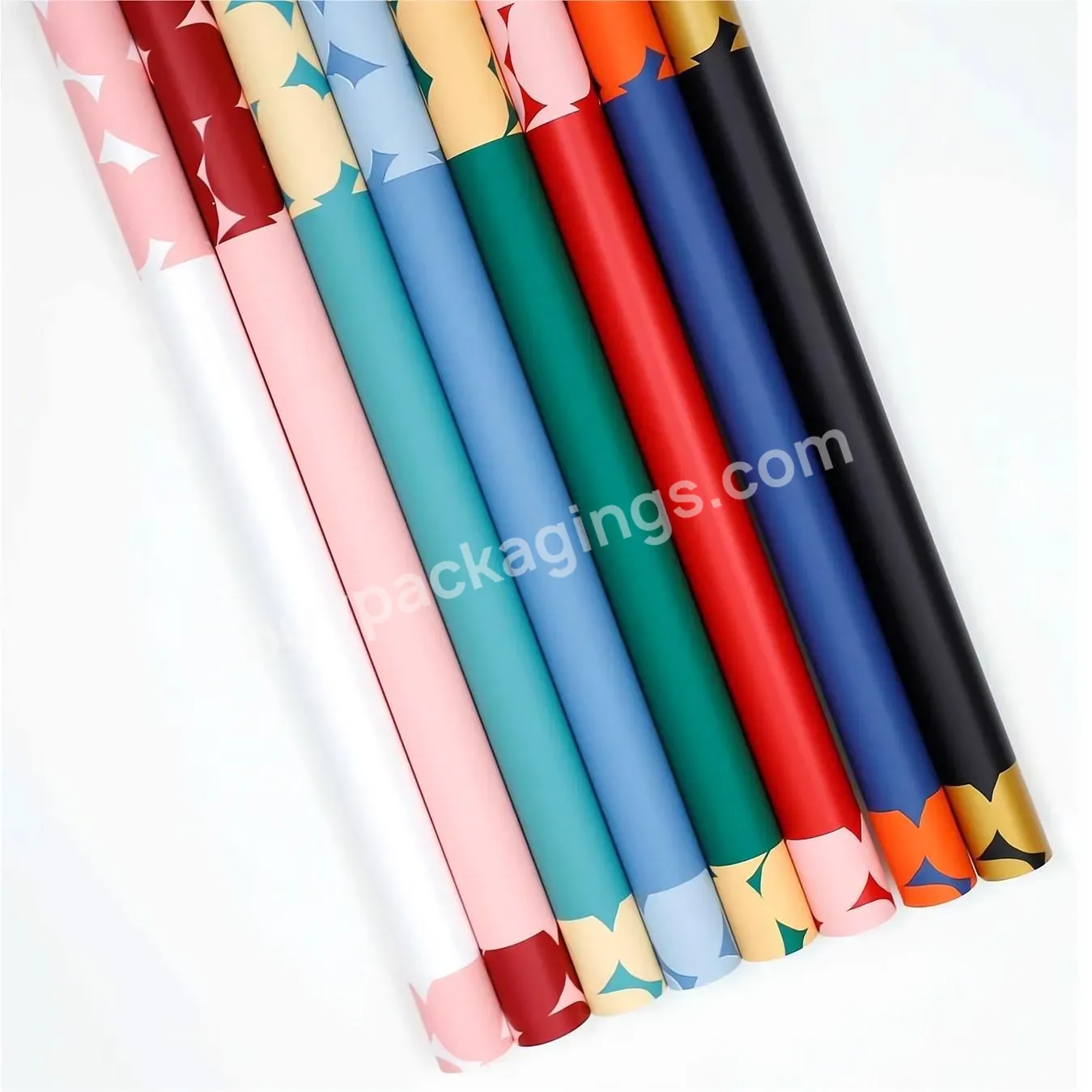 High Quality Thick 58*58cm Waterproof Flower Wrapping Paper Flower Packaging Paper For Flower Wrapper