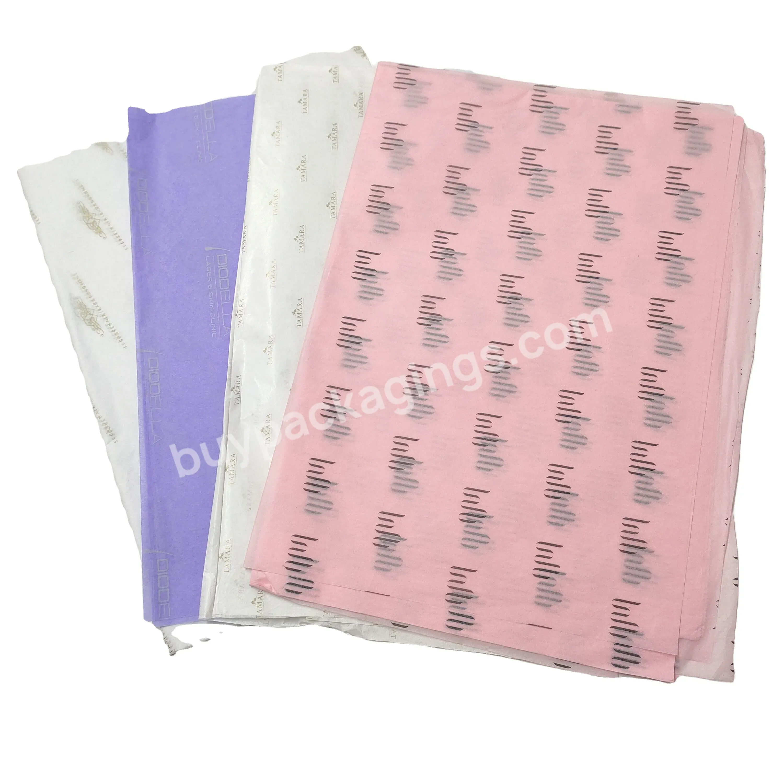 High Quality Tissue Paper Custom Packing Paper Printed Logo Wrapping Paper