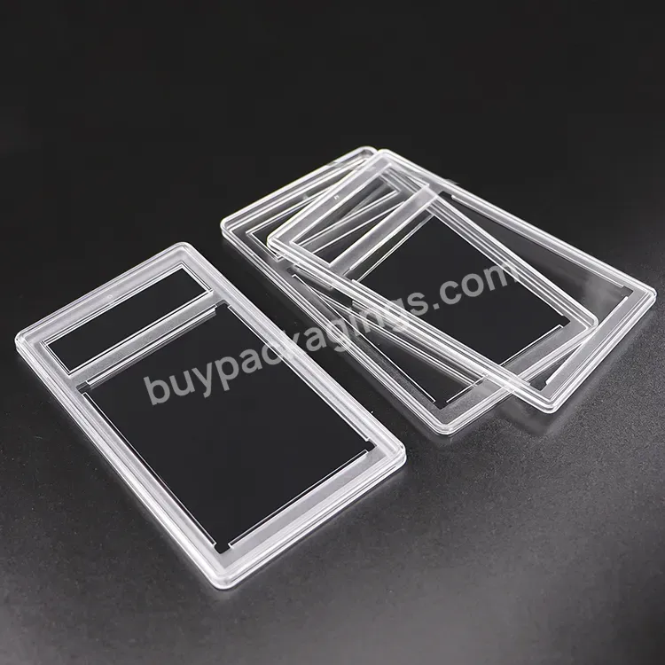 High Quality Ultrasonic Type Grading Playing Cards Case Trading Card Grading Slab Hard Plastic Case