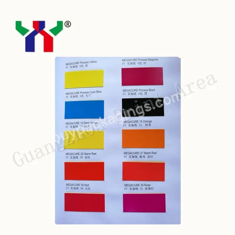 High Quality Uv Offset Printing Ink Mw55 Peacock Blue,1 Kg/can - Buy Uv Offset Ink,Uv Megacure Ink,Uv Printing Ink.