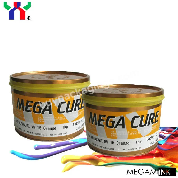 High Quality Uv Offset Printing Nw15 Orange Ink - Buy Uv Megacure Ink,Megami Ink,Uv Ink.