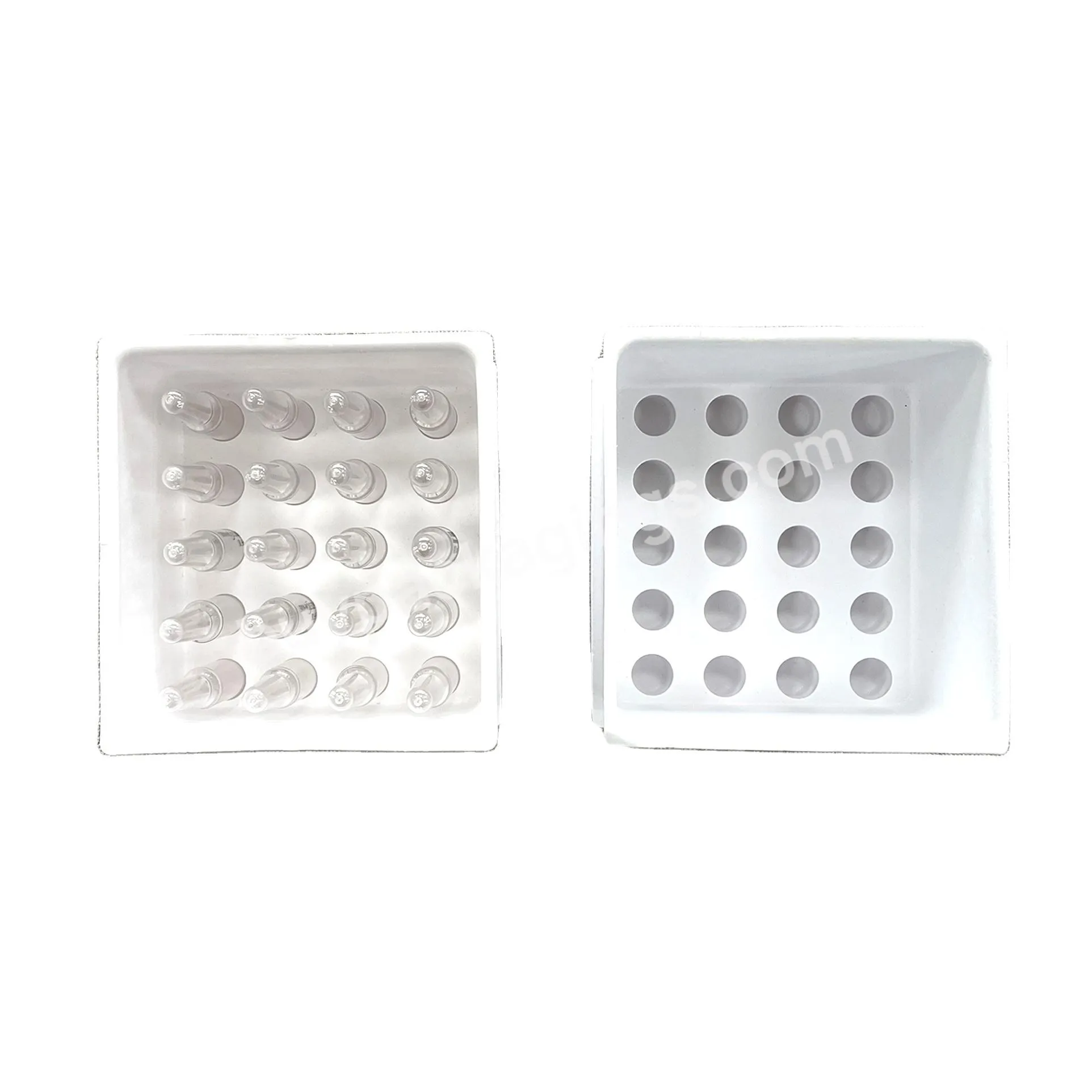 High Quality Wet Press Bagasse Custom Cosmetics Essence Gift Paper Molded Pulp Inner Holder Packaging