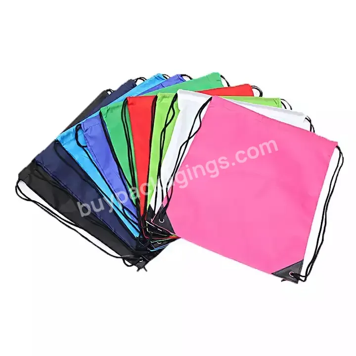 High Quality Wholesale Cheap Drawstring Bag Drawstring Backpacks Polyester Drawstring Bag