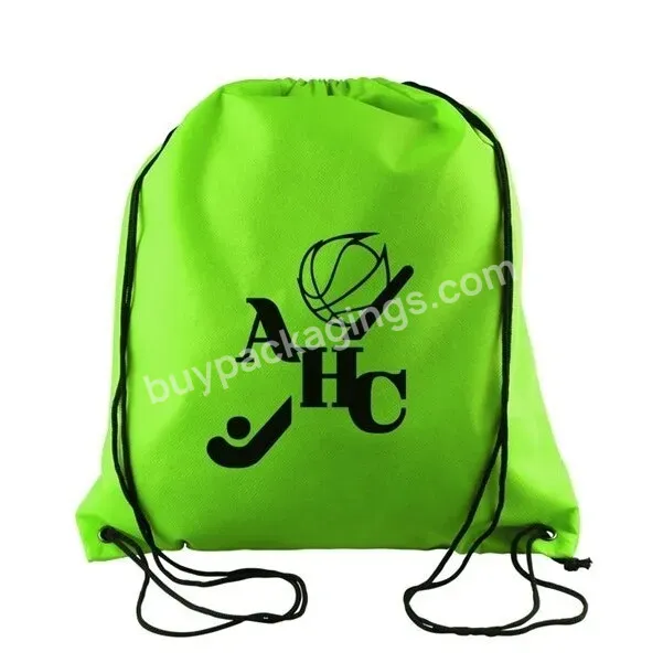 High Quality Wholesale Custom Cheap Drawstring Bag Sport Custom Printed Drawstring Bag Drawstring Bag With Front Zipper Pocket
