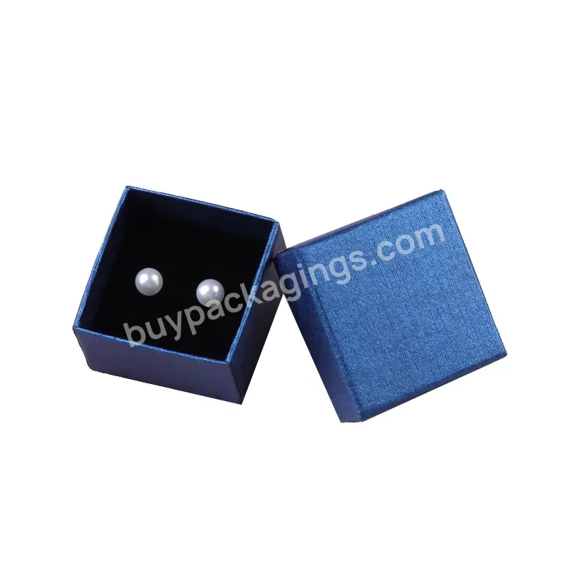 High Quality Wholesale Fancy Paper Jewelry Packaging Custom Lid And Base Paper Box