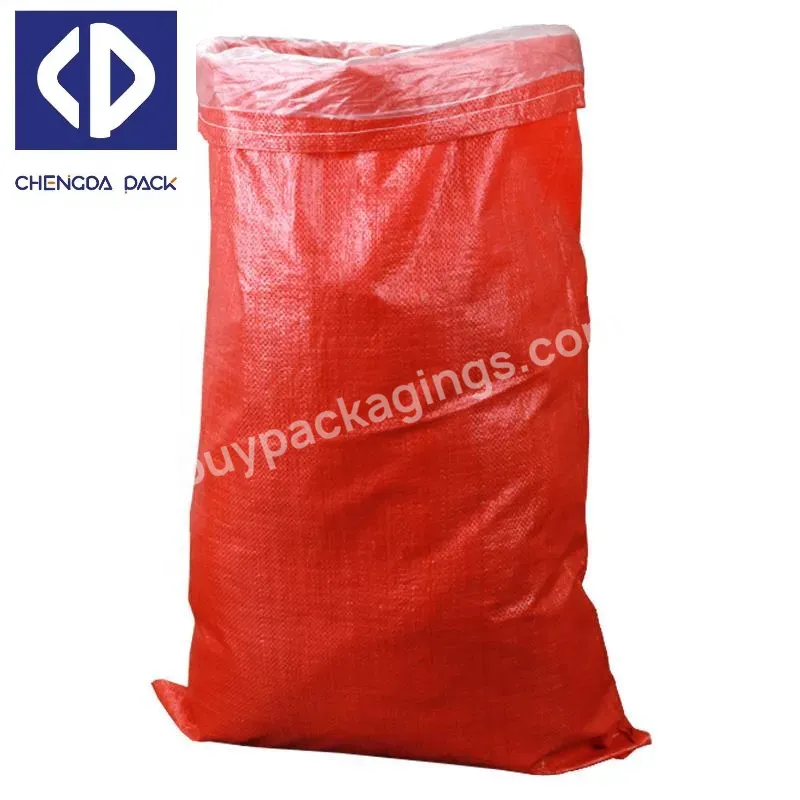 High Quality Wholesale Price China Pp Woven Plastic Bag 25kg 50kg Woven Sacks Polypropylene Bags