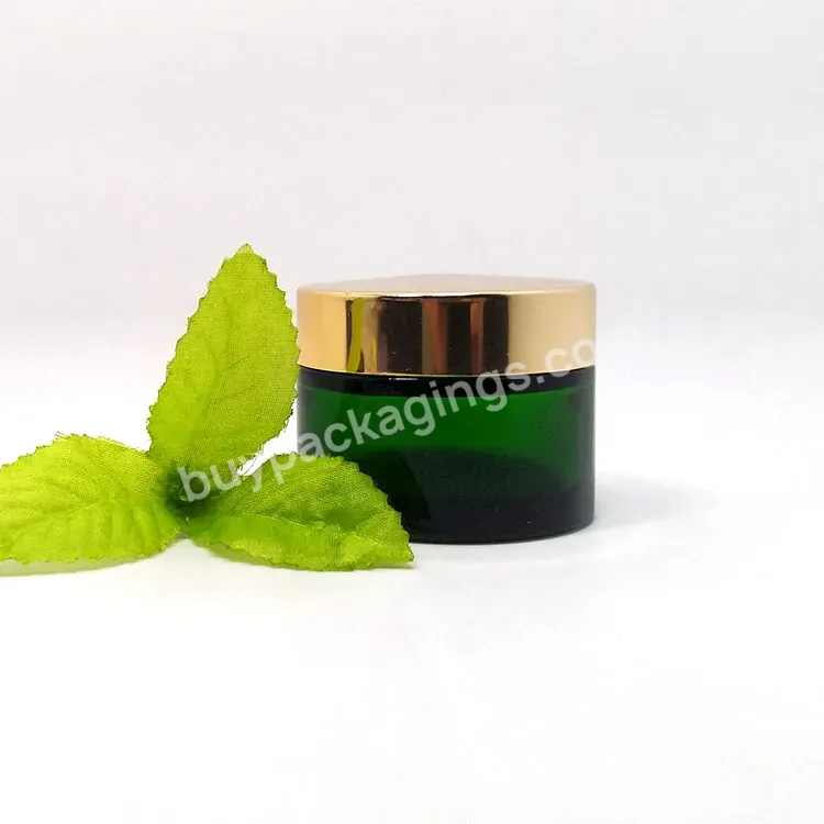 High Quality Wholesale Transparent 5g 10g 20g 30g 50g 100g 200g Cosmetic Eye Face Glass Cream Jar For Cosmetic