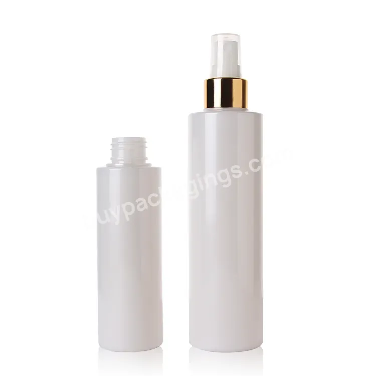 High Qualitycustomized Color Pet Plastic Bottles 100ml 150ml 200ml Round Shape Lotion Spray Bottle