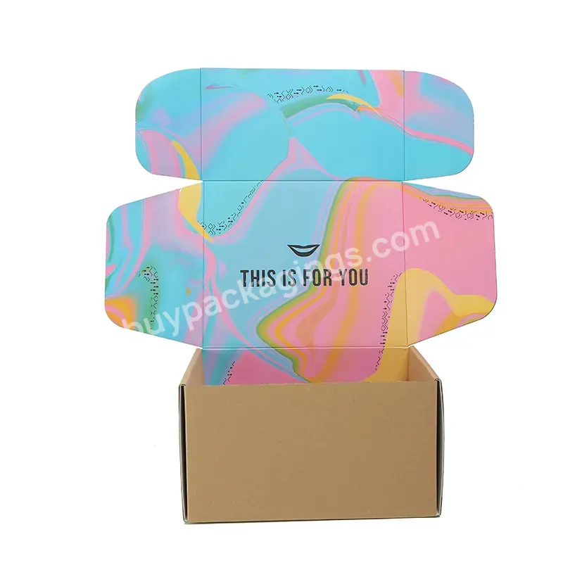 High Qualitywholesale Custom Printed Unique Corrugated Shipping Boxes Custom Logo Cardboard Mailer Box