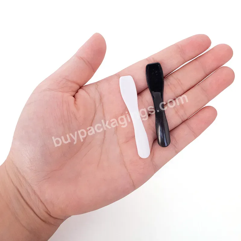 High Selling Wholesale Custom Logo Plastic Cosmetic Facial Spatula Face Cream Spoon - Buy Transparent Cosmetic Spoon,Plastic Spoon,Cosmetics Spoons And Spatula.