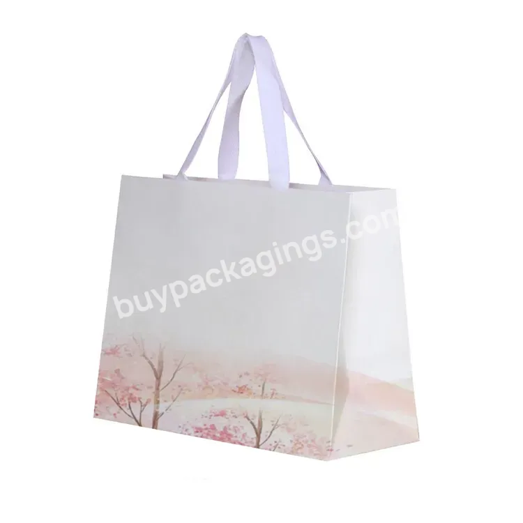 High Standard Quality Certification Business Shopping Paper Bag Custom Logo Printed Gift Paper Bag Wholesale Paper Bag