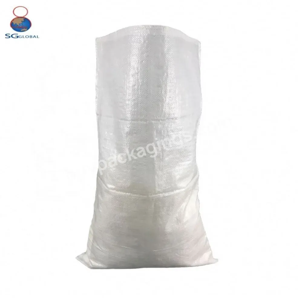 High Strong Laminated Blue Pp Woven Sack Polypropylene Bags Packing Rice Wheat Corn Maize