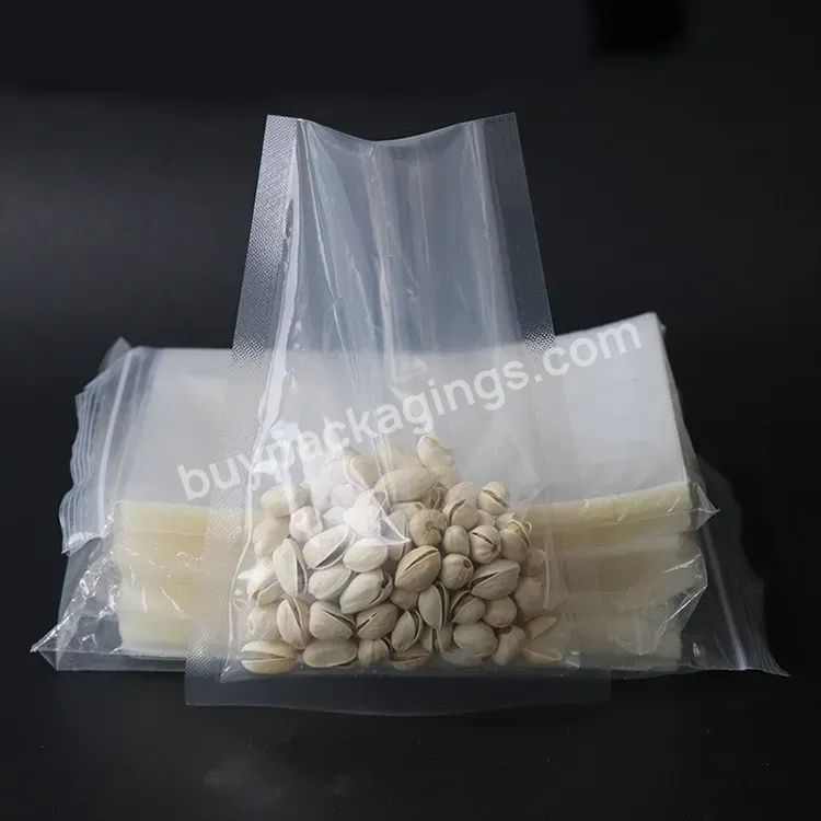 High Temperature Transparent Vacuum For Food Packaging Nylon Retort Pouch Bag