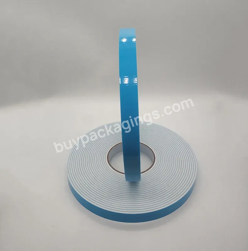 High Viscosity Blue Film White Glue Double-sided Adhesive Tape Pe Foam Tape