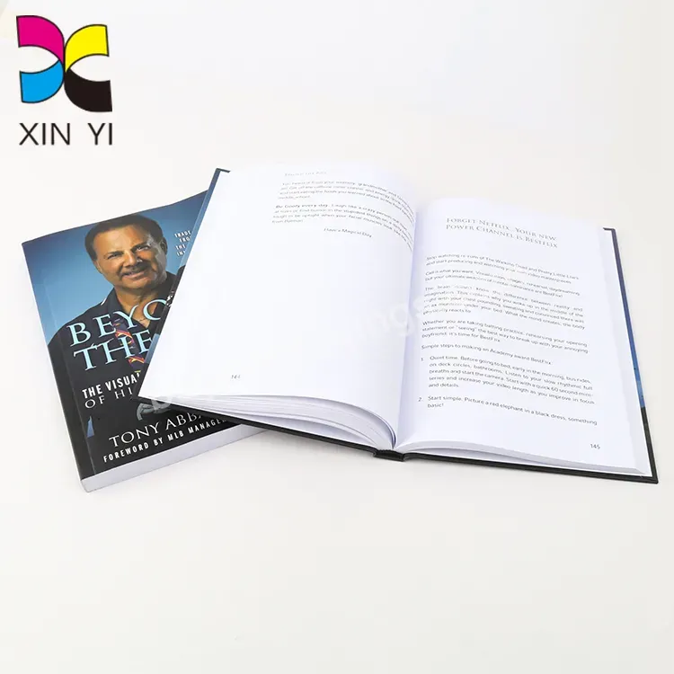 Highend Fullcolor Hardcover Book Custom Magazine Biography Art Hardcover Book