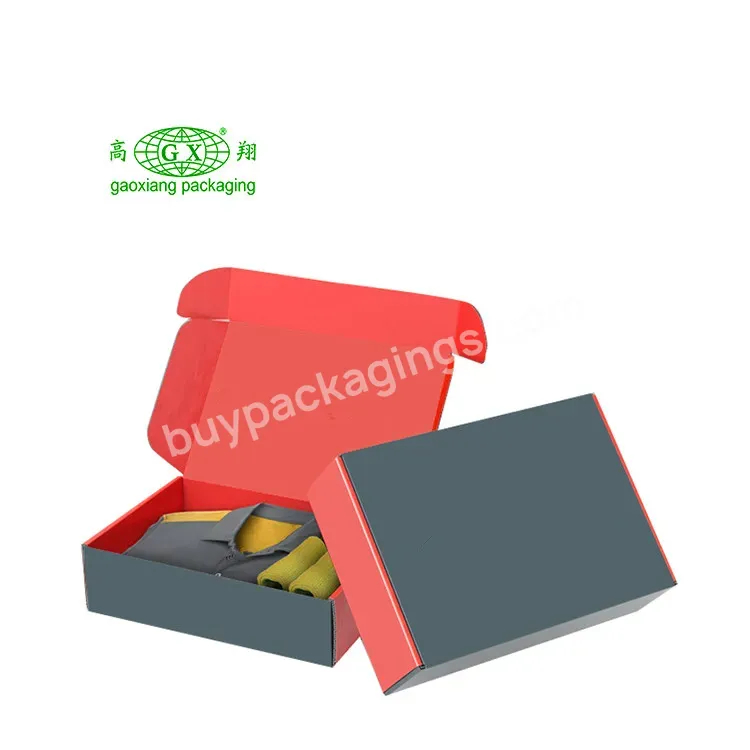 Highend Logo Custom Printed Eco Friendly Durable Clothing / Gift / Shoes Paper Packaging Cardboard Gift Boxes