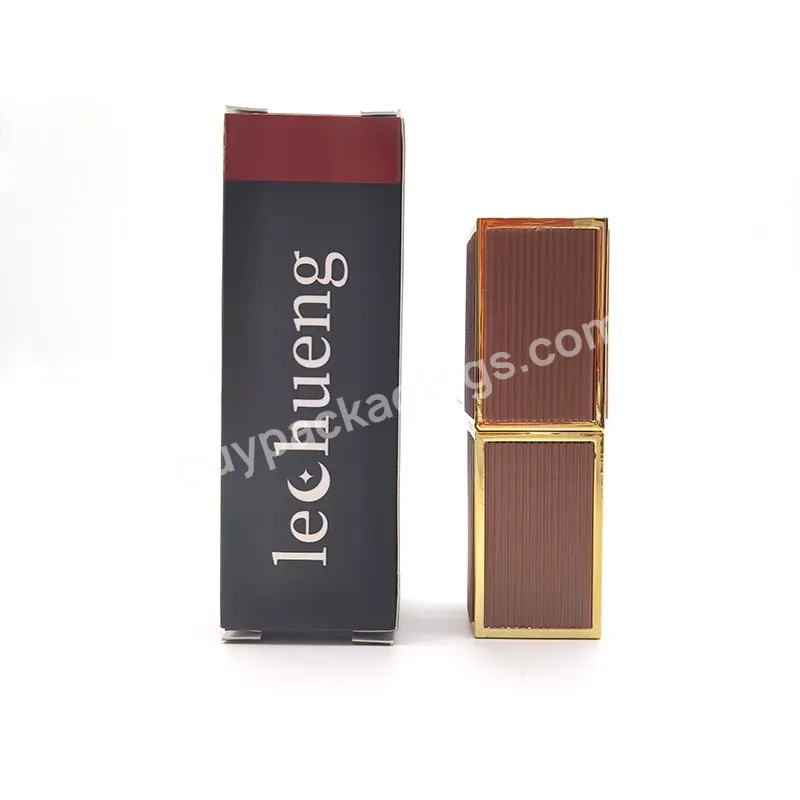 Hight Quality Hard Luxury Cosmetic Lipstick Lipgloss Paper Box Custom Design With Logo