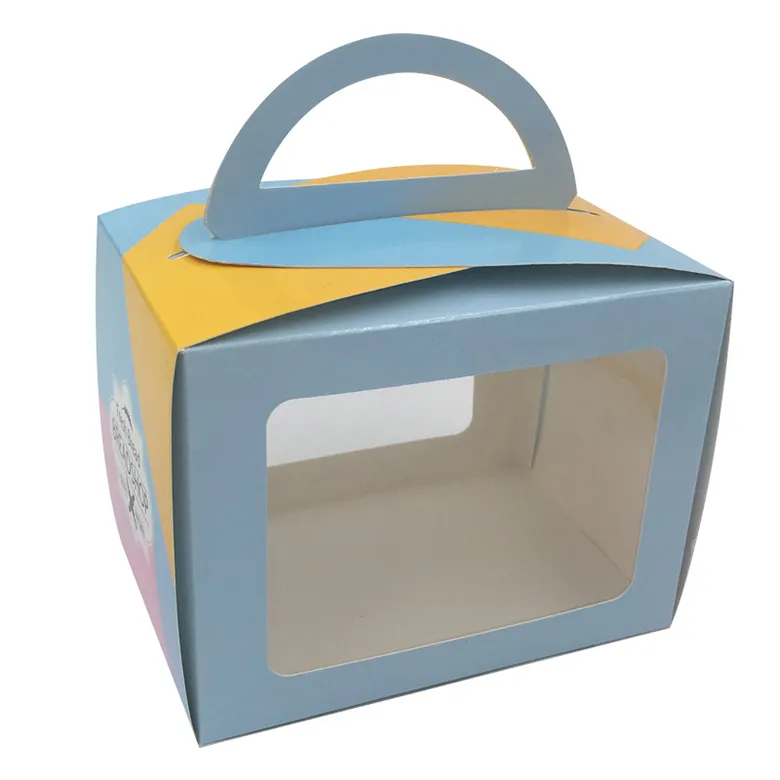 HJCB044 Cardboard Triangle Sandwich Cake Box For Packaging