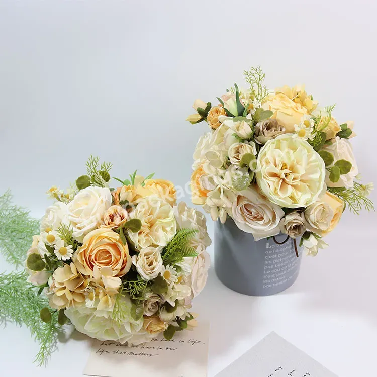 Home Flower Art Business Event Wedding Flower Art Artificial Flower Bouquet Bridal Bouquet