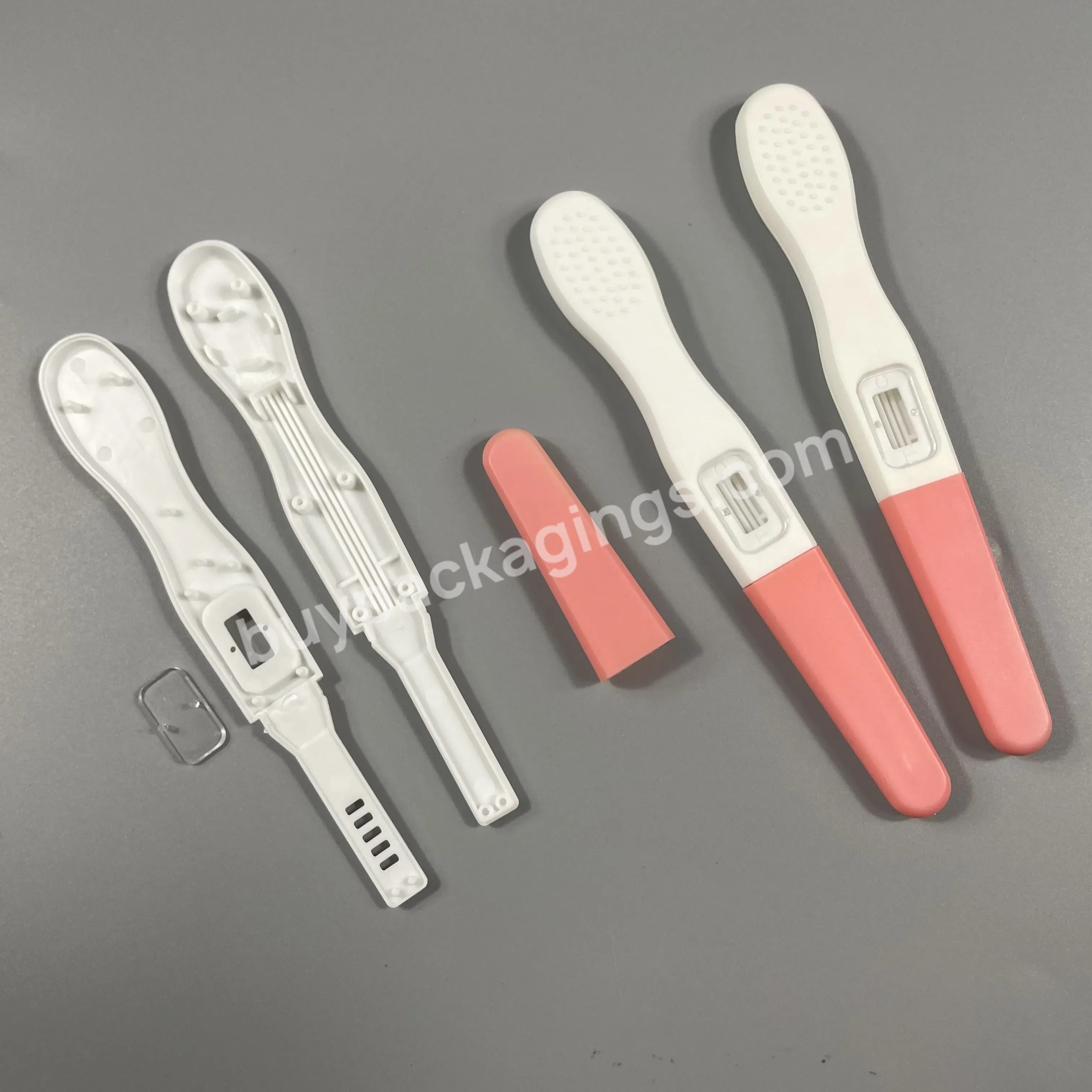 Home Use Urine Pregnant Test Cassette Empty Hcg Midstream Fast Pregnancy Test Cassette