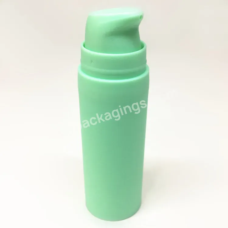 Hot 15ml,30ml,50ml Pp Cosmetic Empty Plastic Face Cream Airless Pump Bottle