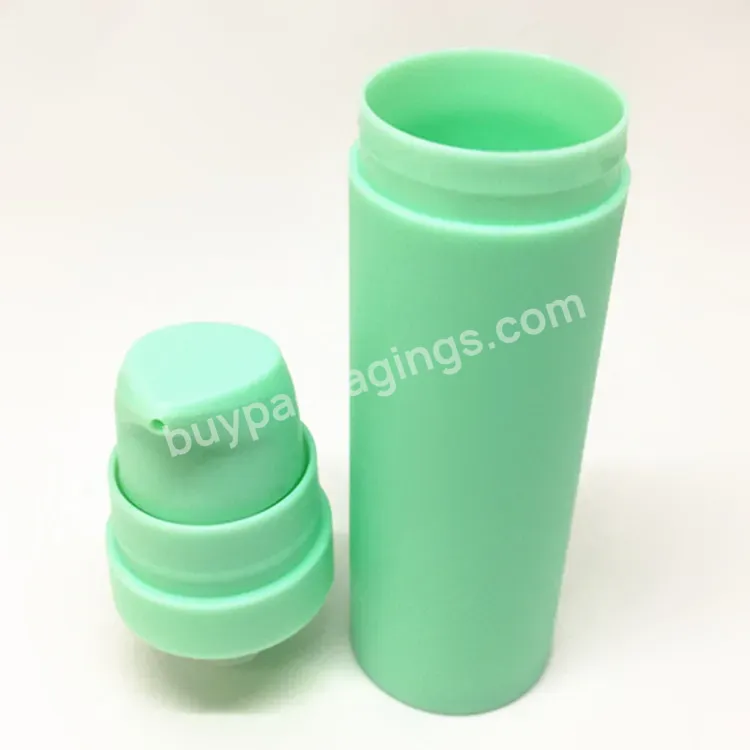 Hot 15ml,30ml,50ml Pp Cosmetic Empty Plastic Face Cream Airless Pump Bottle