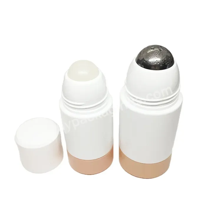 Hot 30ml 50ml Plastic Roll On Deodorant Empty Bottle With Metal Ball - Buy 50ml Roll On Deodorant Bottle,Pp Roll On Container 50ml,50ml Pp Roll On Bottle.