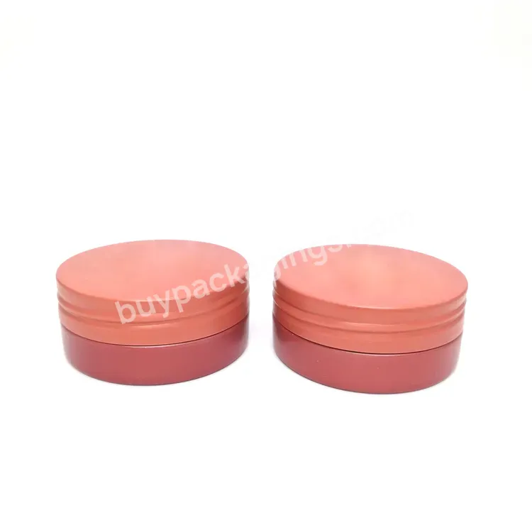 Hot 5g 10g 15g 25g 30g 50g 100g 150g 200g 250g Metal Aluminum Cosmetic Cream Candle Jar