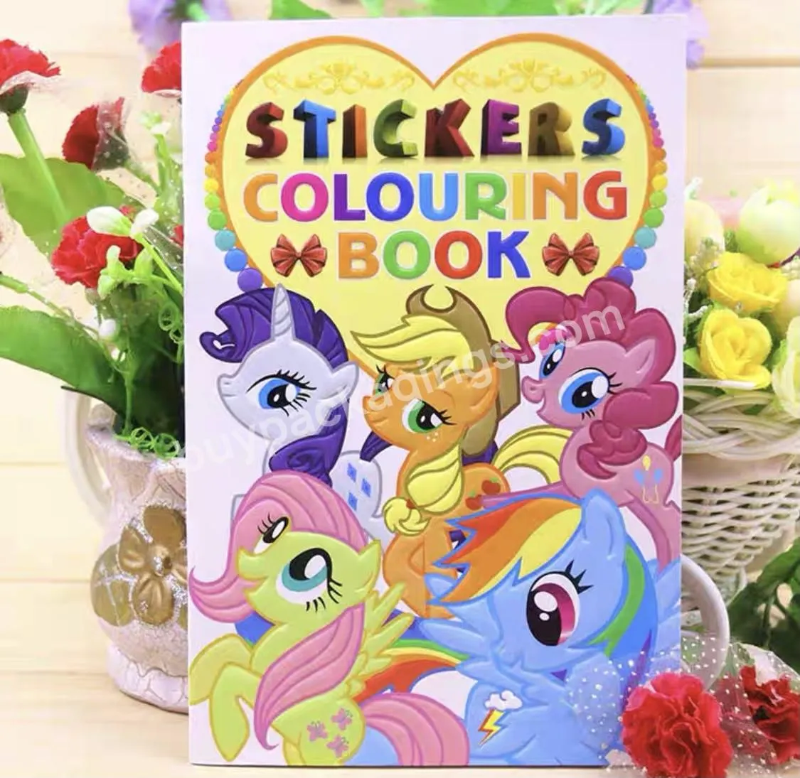 Hot Chinese Suppliers Children Books Printing Services Story Books Education Stickers Coloring Kid Book Printing