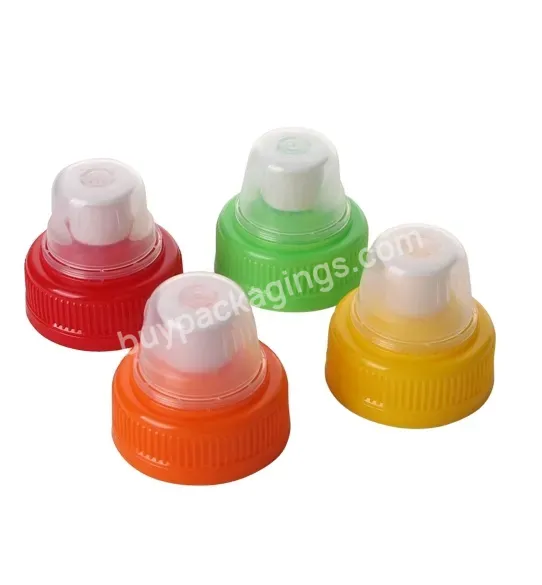 Hot Custom Factory 38mm Recycle Pp Plastic Sports Water Flip Top Cap