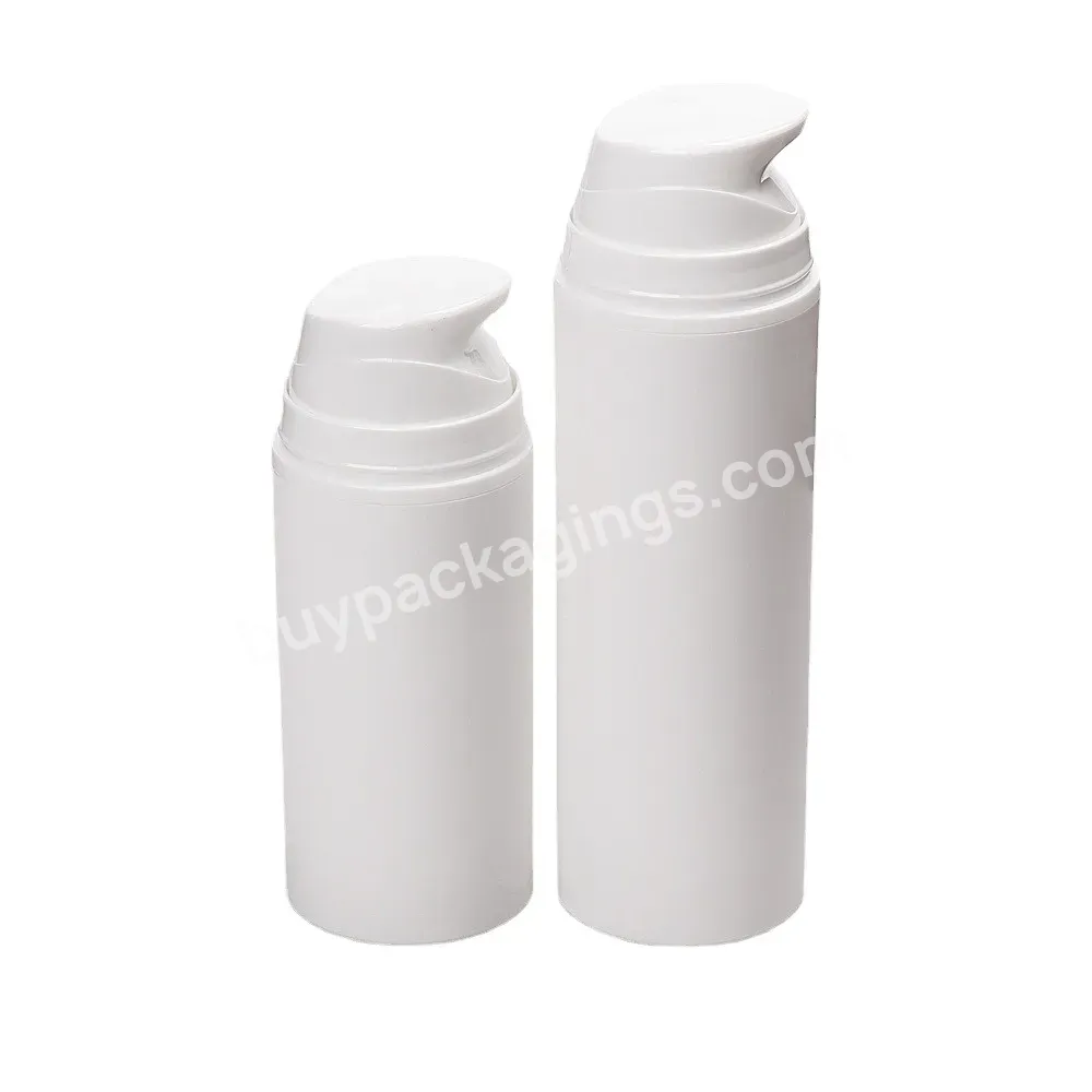 Hot Custom Factory Pp White Airless Bottle 50ml-250ml