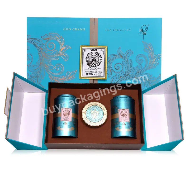 Hot Custom Fashion Magnetic Gift Box Set For Tea