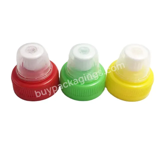 Hot Custom Wholesales New Product 38mm Plastic Pull Push Water Sports Cap Manufacturer/wholesale