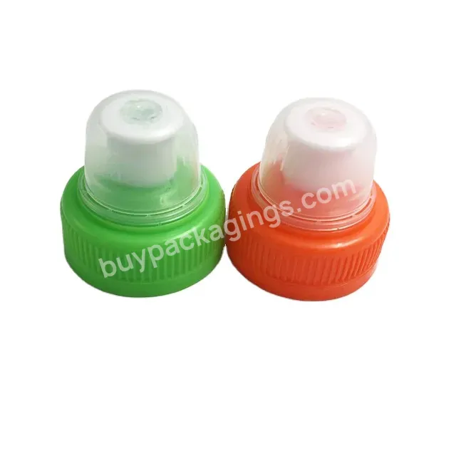 Hot Custom Wholesales New Product 38mm Plastic Pull Push Water Sports Cap Manufacturer/wholesale