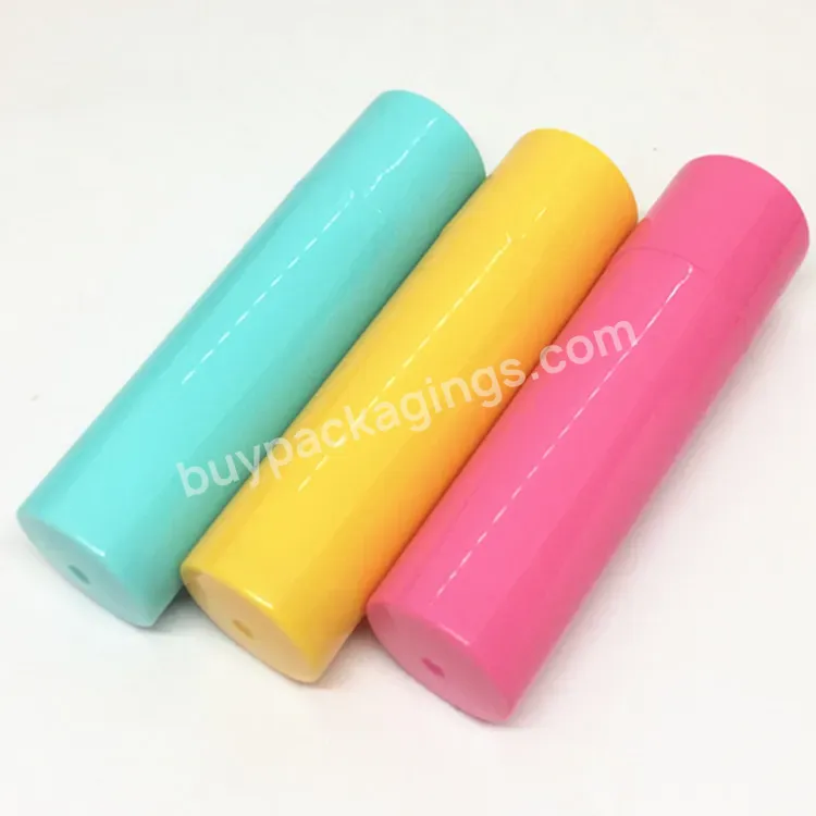 Hot Eco-friendly Pcr Round Shape Empty Pp Plastic 5g Lip Balm Tube