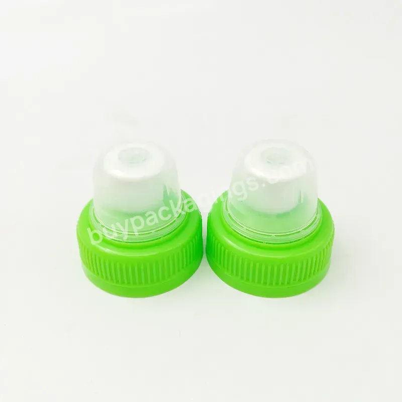 Hot Hot Sale 38mm Temper Evident Screw Caps/ Plastic Mineral Water Beverage Juice Bottle Screw Lids