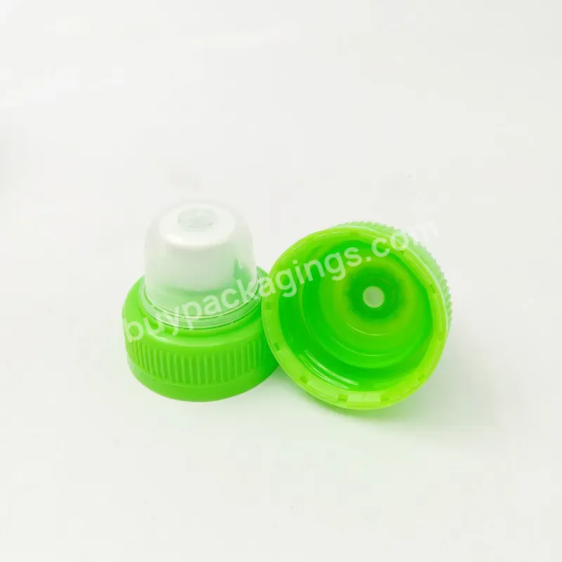 Hot Hot Sale 38mm Temper Evident Screw Caps/ Plastic Mineral Water Beverage Juice Bottle Screw Lids