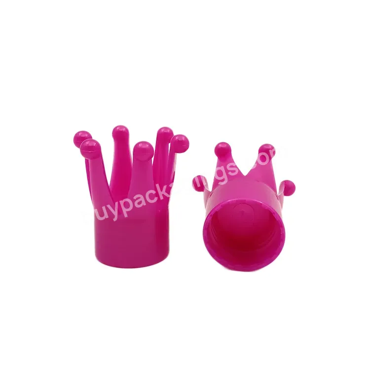 Hot Lovely Crown Shape Plastic Screw Cap 24/410 28/410