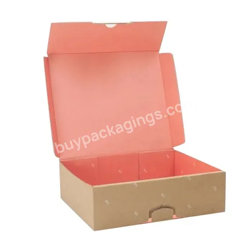 Hot Manufacturer Large Color Cardboard Paper Mailing Apparel Box Custom Logo Printed Corrugated Shipping Packaging Box